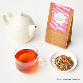 ローズヒップルイボスティー15g-すっきりと朝を迎える、爽やかな酸味のハーブティー-【THREETEA】