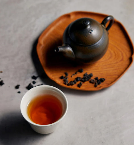 鉄観音茶15g(台湾･南投縣産)-焙煎を重ねた深い芳醇な香りとコク-【THREETEA】