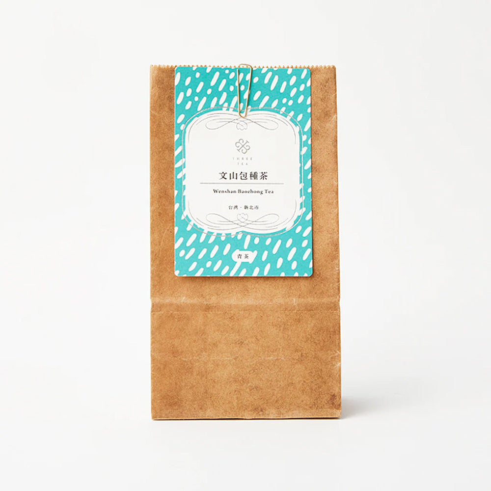 文山包種茶15g(台湾･新北市産)-百合のように華やかな台湾三大烏龍茶-【THREETEA】