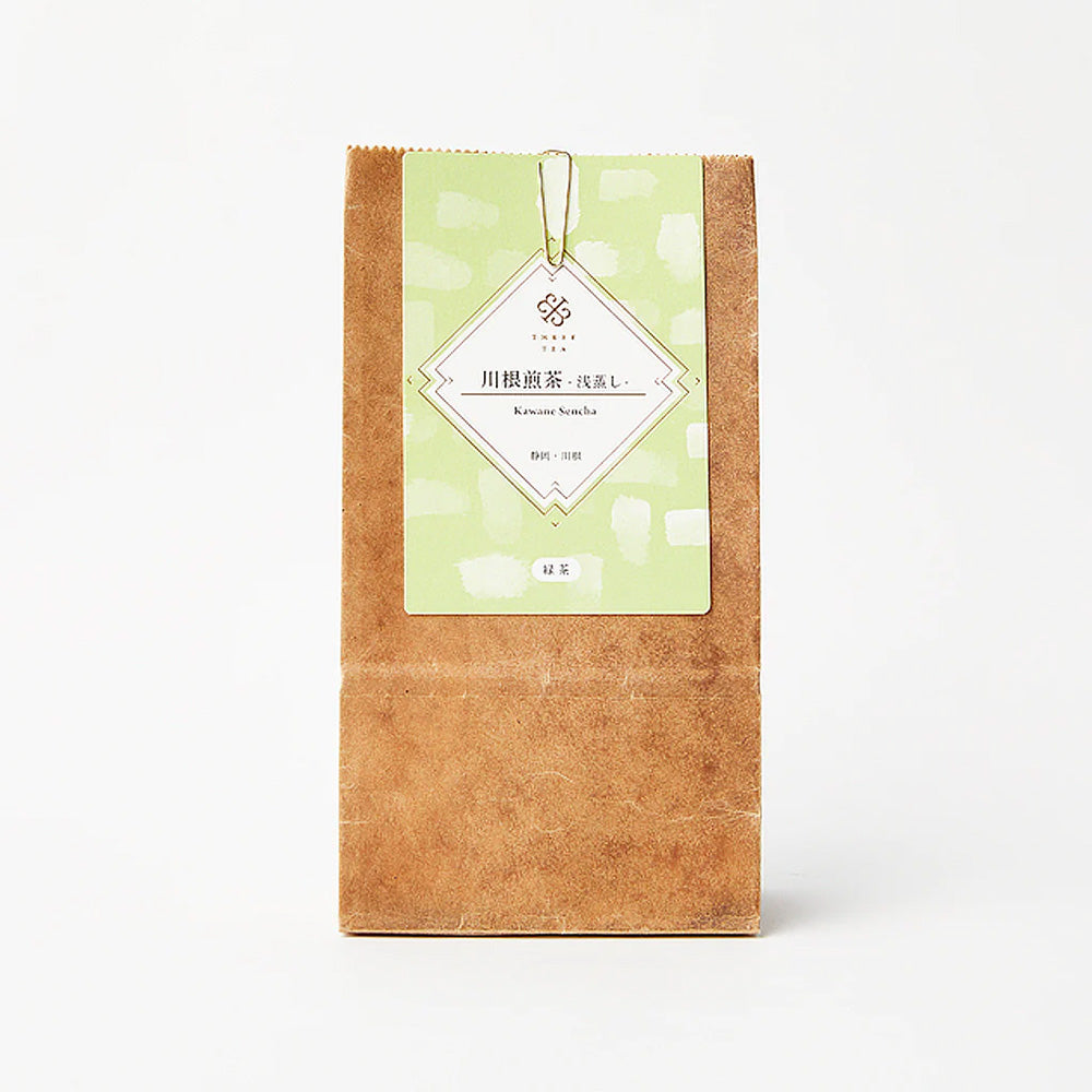 川根煎茶 浅蒸し15g(静岡･川根産)-瑞々しいアロマとふくよかな甘み-【THREETEA】