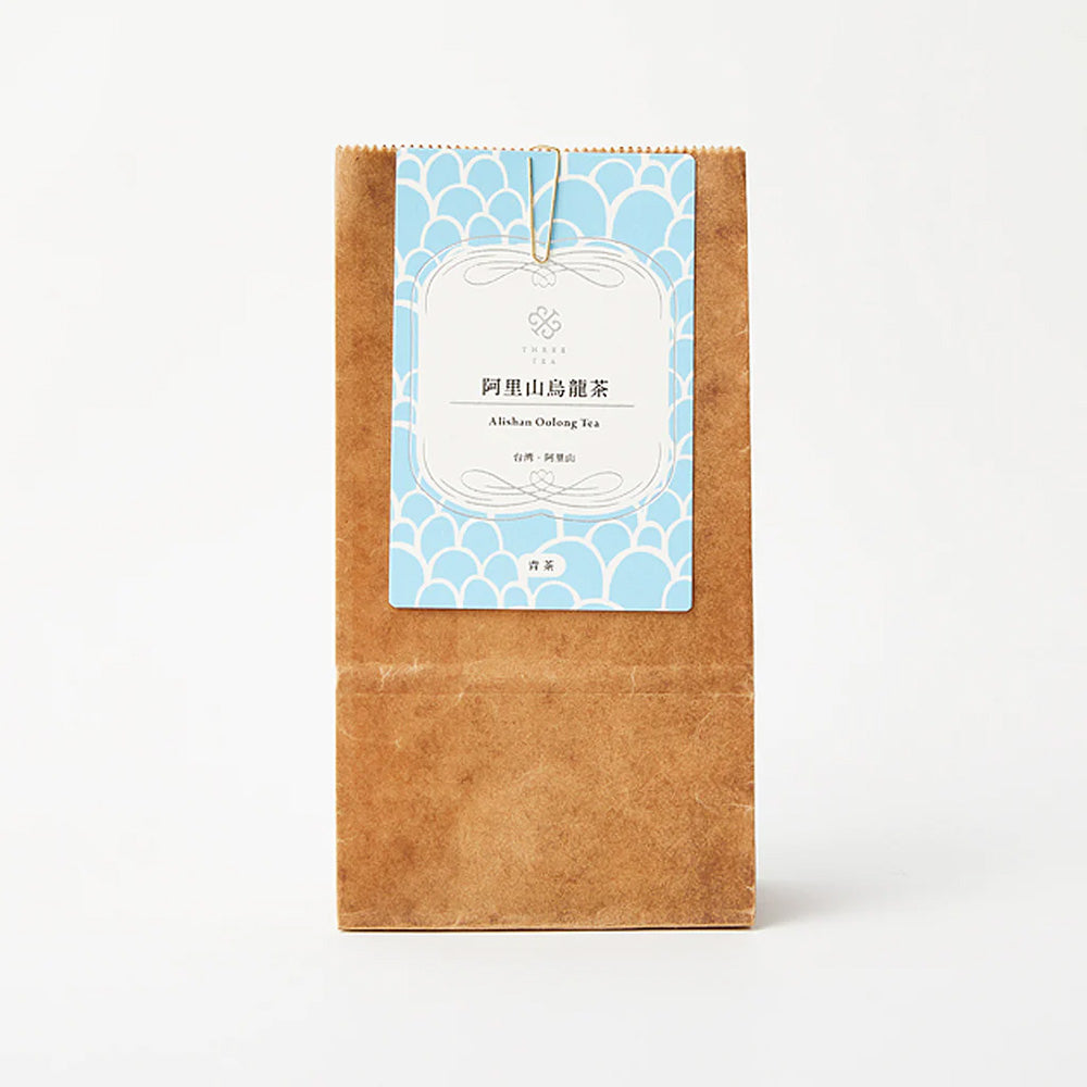 阿里山烏龍茶15g(台湾･阿里山産)-阿里山で採れた花香と涼やかな風味-【THREETEA】
