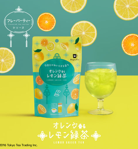 Mug&Pot オレンジ香るレモン緑茶（ティーバッグ 2g×6包）