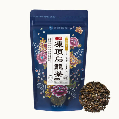 久順銘茶 上級 凍頂烏龍茶（台湾烏龍茶 旨味を引き出せる氷水だしに最適 茶葉 80g）