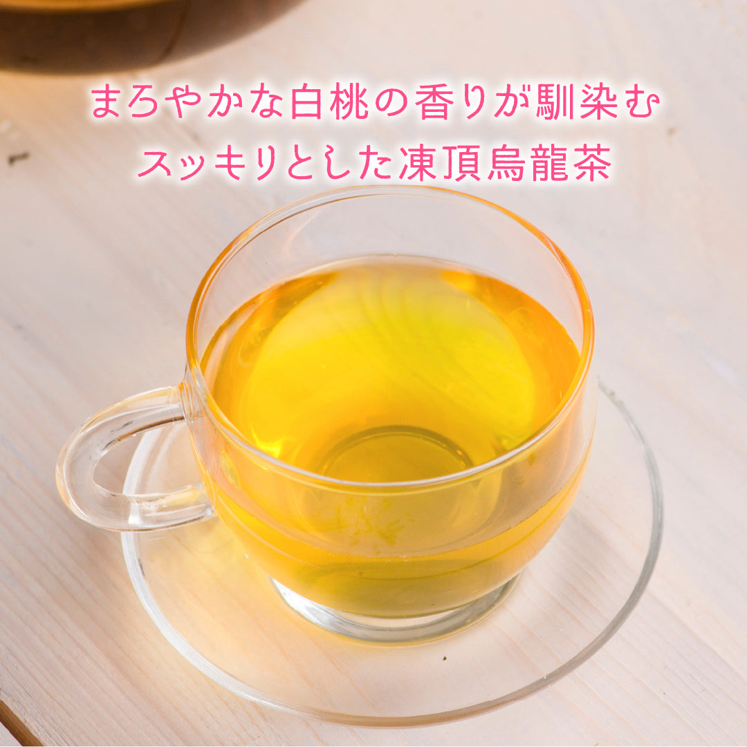 Mug&Pot 白桃ウーロン茶（台湾フレーバーティー ティーバッグ 2g×6包）