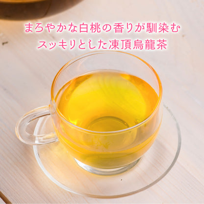 Mug&Pot 白桃ウーロン茶（台湾フレーバーティー ティーバッグ 2g×6包）