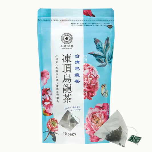 久順銘茶 凍頂烏龍茶（台湾烏龍茶 茶葉が開くリーフティーバッグ 2g×10包）