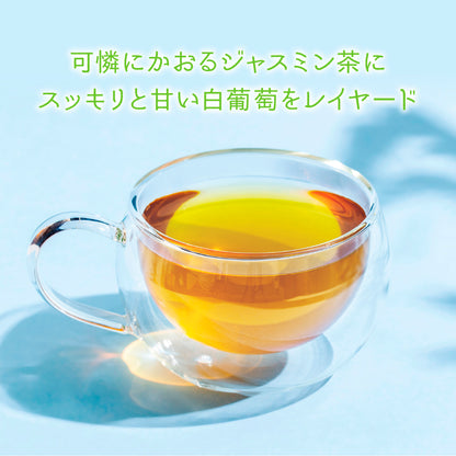 Mug&Pot 白葡萄ジャスミン茶（烏龍茶 ティーバッグ 2g×6包）