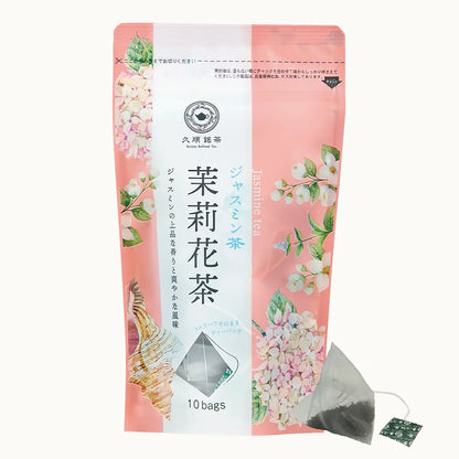 久順銘茶 ジャスミン茶（台湾茶 茶葉が開くリーフティーバッグ 2g×10包）