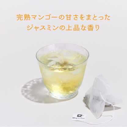 Mug&Pot マンゴー香るジャスミン緑茶（ティーバッグ 2g×6包）