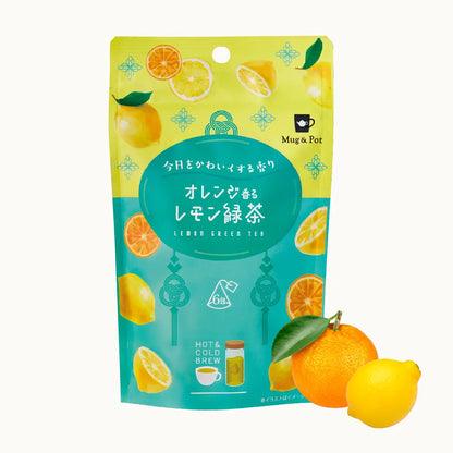 Mug&Pot オレンジ香るレモン緑茶（ティーバッグ 2g×6包）