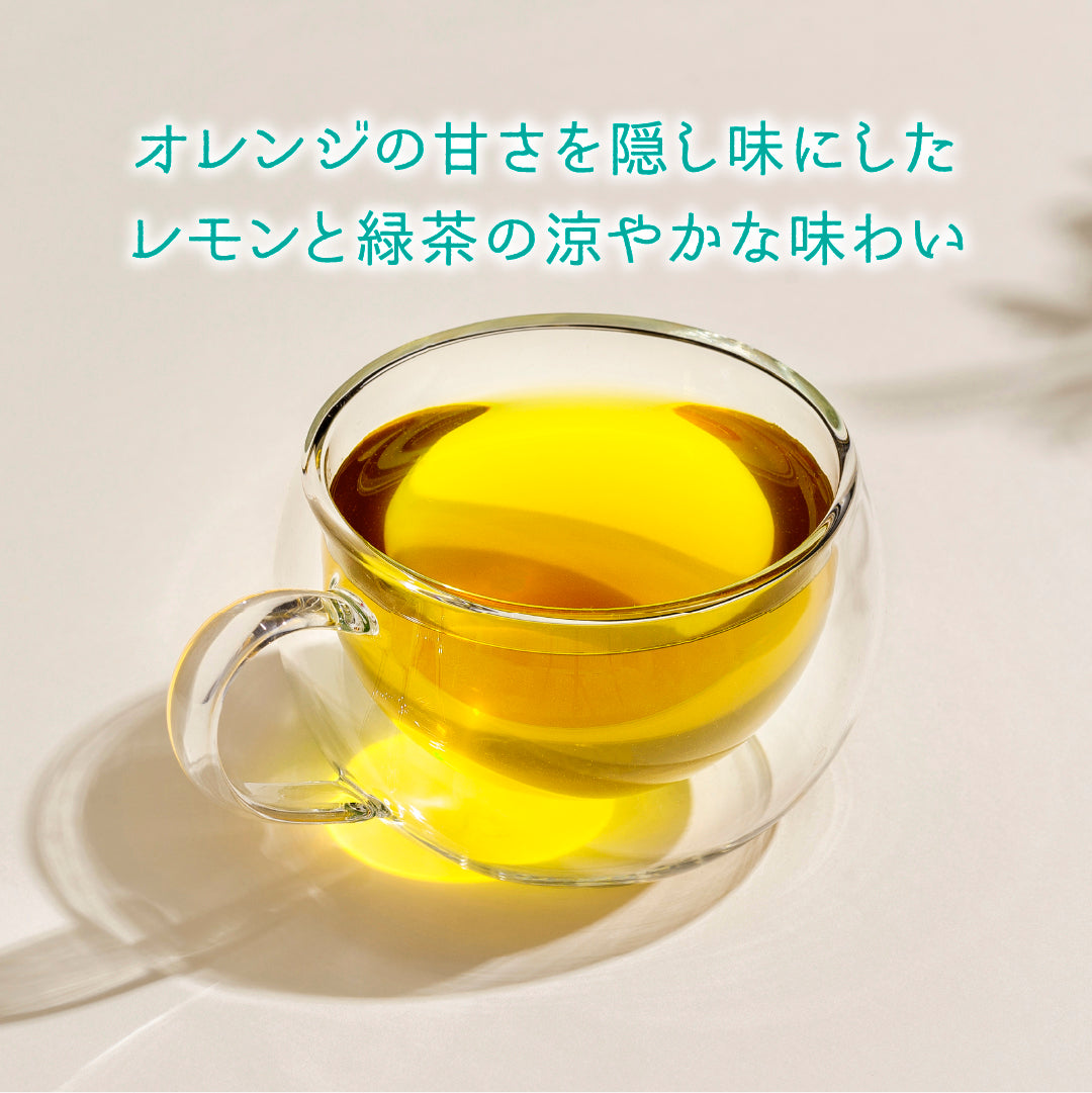 Mug&Pot オレンジ香るレモン緑茶（ティーバッグ 2g×6包）