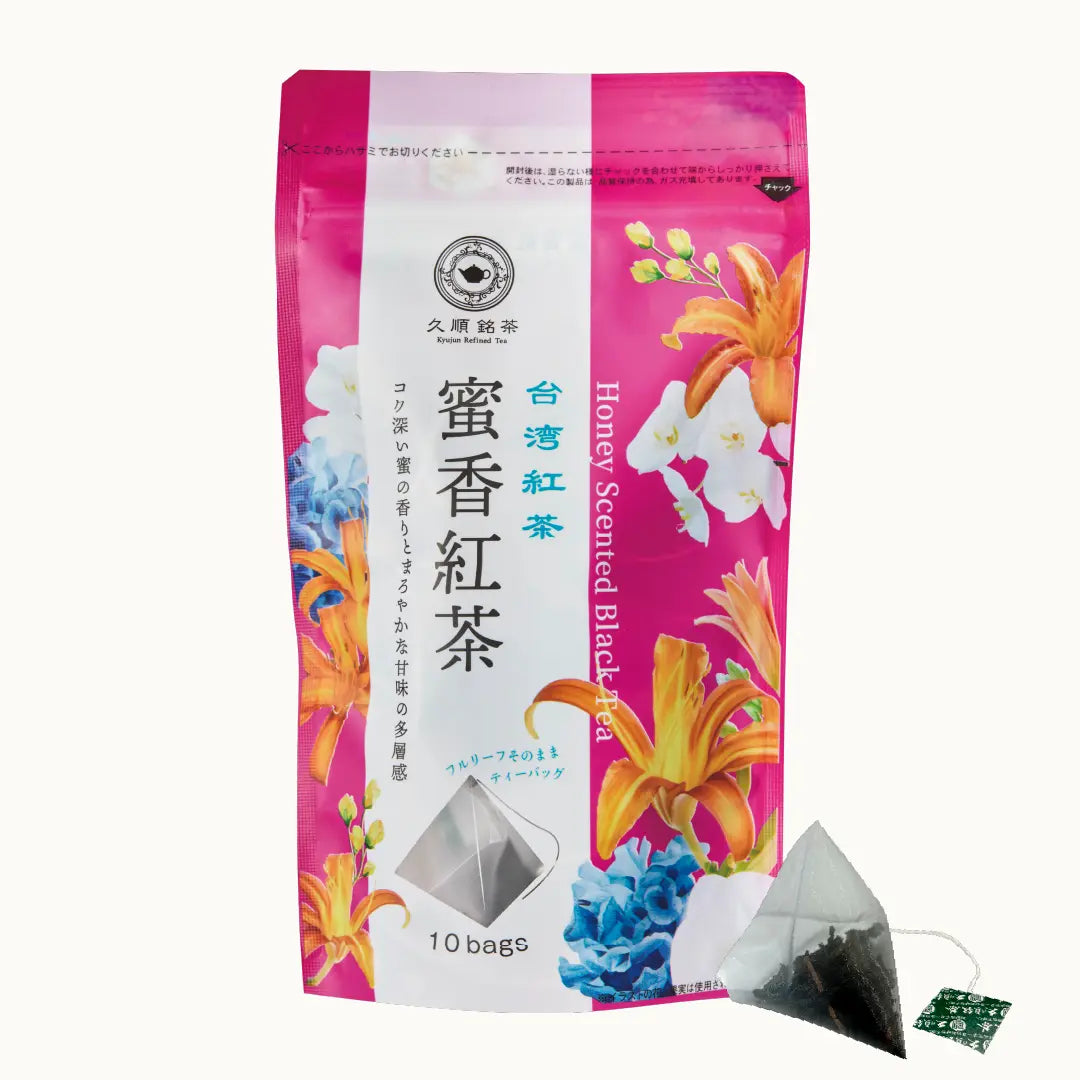 久順銘茶 蜜香紅茶（リーフティーバッグ 2g×10包）
