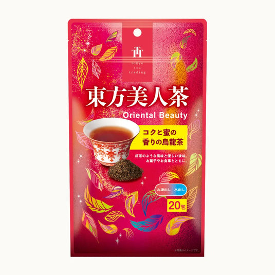 東方美人茶 台湾烏龍茶 お徳用ティーバッグ  マイタンブラー用 水出し可 1.5g×20包 Tokyo Tea Tradingシリーズ