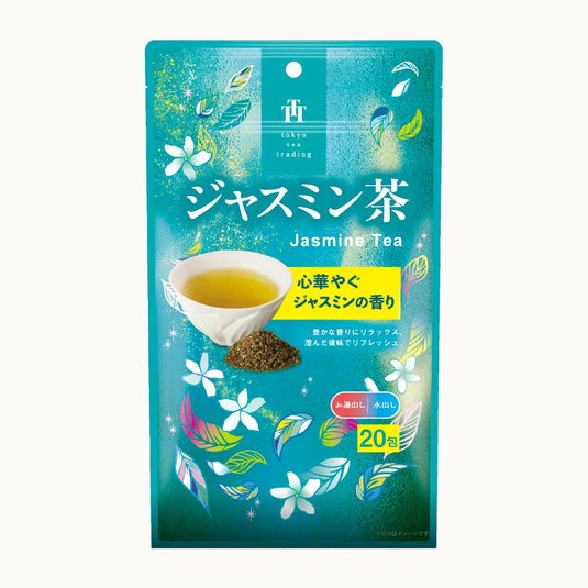 世界のお茶巡り ジャスミン茶（台湾茶 お徳用ティーバッグ マイボトル&マイタンブラー用 1.5g×20包）